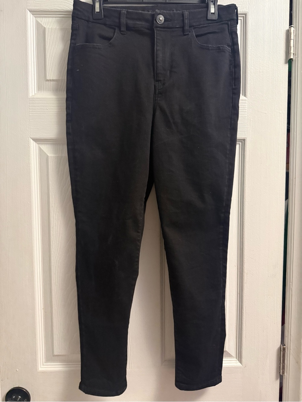 American Eagle Next Level Stretch Black Jeans 12